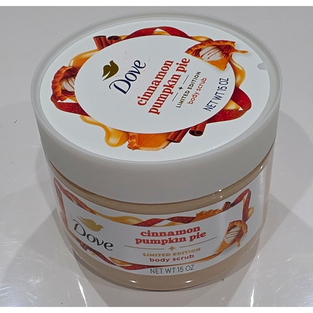 Dove Holiday Treats Cinnamon Pumpkin Body Scrub Exfoliating Moisturizing 15 oz